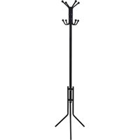 Berkfield Home Metal Black Coat Stand