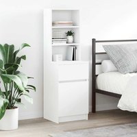 Bedside Cabinet 39x35x125 cm Engineered Wood x 35 x 125 cm