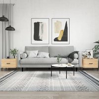 Berkfield Home Coffee Tables 2 pcs Sonoma Oak 50x50x40 cm Engineered Wood in Brown | Size: 50 x 50 x 40 cm