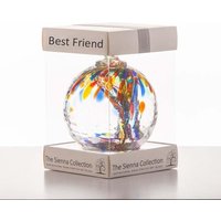 Sienna Glass 10cm Spirit Ball Best Friend Multicoloured