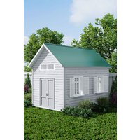 129cm L x 45cm W Durable Steel Corrugated Panels Set 12 cm L x 45 cm W