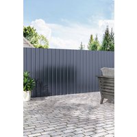 115cm L x 45cm W Steel Corrugated Panels Side Panels Set 12 cm L x 45 cm W
