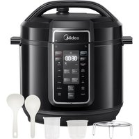 Living and Home 7.6L Electric Pressure Cooker Yogurt Maker Rice Cooker with 12 presets in Black