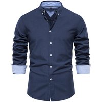 Casual Button Down Shirt Turn Down Collar