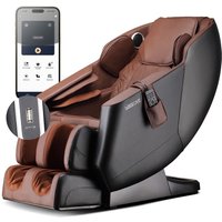 Zero Gravity Back Heated Full Body Massage Chair Dark