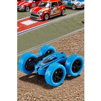 Living and Home 868B Blue 2.4G Remote Control Double-Sided Stunt Remote Control Car