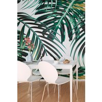 Tropical Leaves Wall Mural W300 cm x H240 cm