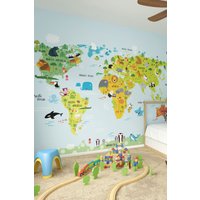 Whole Wide World Wall Mural W300 cm x H240 cm