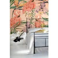 Paradise Flamingo Wall Mural W350 cm x H280 cm