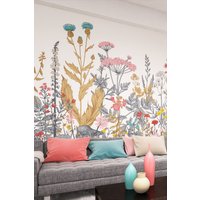 Botanical Fleur Wall Mural W350 cm x H280 cm
