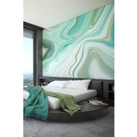 Marbled Ink Wall Mural W300 cm x H240 cm