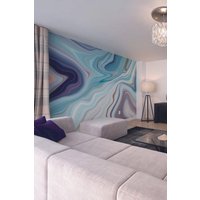Marbled Ink Wall Mural W300 cm x H240 cm