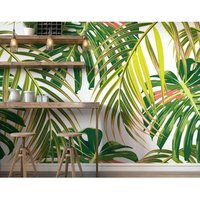 Marble Wall Mural Lime W350 cm x H280 cm