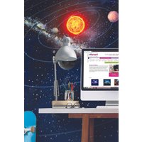 Solar System Wall Mural W350 cm x H280 cm