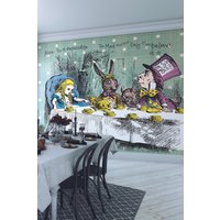 Tea Party Wall Mural W300 cm x H240 cm