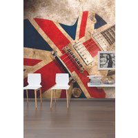 Rock Guitar Wall Mural W300 cm x H240 cm