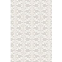 Hoopla Walls Sunray Diamond Matt Wallpaper in Grey