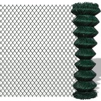 Chain Link Fence Steel 1 5x25 m