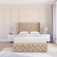 Luthor Coniston Bed Set No Drawers & 54" Wingback Headboard Super King