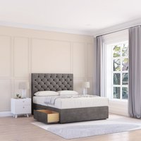 Mayfair Divan Bed Base 2 Drawers & 54" Floor Standing Headboard King