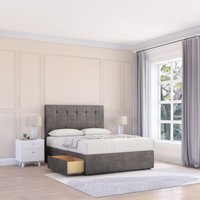 Highbury Divan Bed Base 2 Drawers & 54" Floor Standing Headboard King