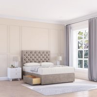 Mayfair Divan Bed Base 4 Drawers & 26" Struts Headboard Super King