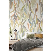 Willow Leaves Wall Mural W300 cm x H240 cm