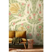Flower Circle Wall Mural W350 cm x H280 cm