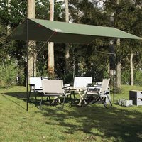 Berkfield Home Camping Tarp Green 400x294 cm Waterproof