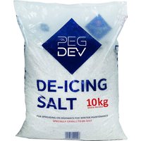 Pegdev 30kg Premium White De-Icing Rock Salt Winter Ice Melting Easy Lifting 10kg Bags