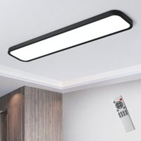 1 Light 100cm Rectangle Acrylic LED Flush Mount