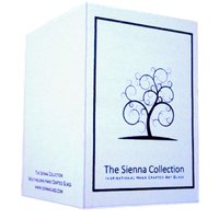 Sienna Glass Engagement Gift Friendship Ball Pastel White