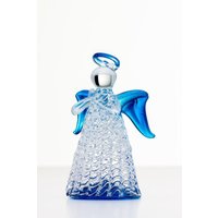 Sienna Glass Keepsake Angel Blue