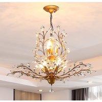 Vintage Crystal Chandelier 8 Light K9 Crystal Chandeliers
