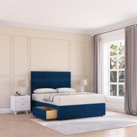 Texas Plush Bed Set 4 Drawers Mattress & 26" Headboard Double
