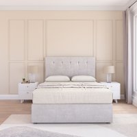 Highbury Plush Velvet Memory Foam Bed Set No Drawers Mattress & Headboard Super King