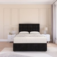 Alabama Plush Bed Set No Drawers Mattress & 26" Headboard Double