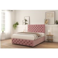 Watson Divan Bed Set No drawers & Matching Footboard Plush Velvet King