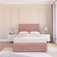 California Divan Bed Set No drawers & Matching Footboard Plush Velvet Single