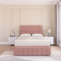 Berlin Divan Bed Set No drawers & Matching Footboard Plush Velvet Single