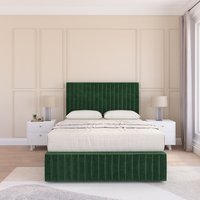 Madison Divan Bed Set No drawers & Matching Footboard Plush Velvet Single