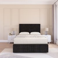 Madison Divan Bed Set No drawers & Matching Footboard Plush Velvet Single