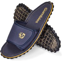 Gumbies Women's Strider Slides in Blue | Size: 5