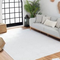 & Outdoor 3D High & Low Pile Textured Sakura Area Rug cm x 150 cm
