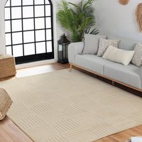 & Outdoor 3D High & Low Pile Textured Midori Area Rug cm x 220 cm