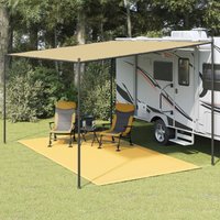 Berkfield Home Tent Carpet 250x350 cm Beige