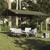 Berkfield Home Camping Tarp Olive Green 506x306 cm Waterproof