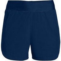 Lands' End Women's Board Shorts - with Swim Briefs in Dark Navy | Size: 10