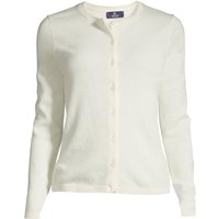 Plus Crew Neck Cashmere Cardigan