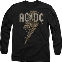 ACDC Leopard Bolt Long Sleeve T Shirt